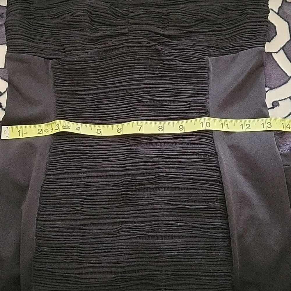 Wolford women's spandex black dress, with see thru sleeves, size S. Black - Picture 14 of 15